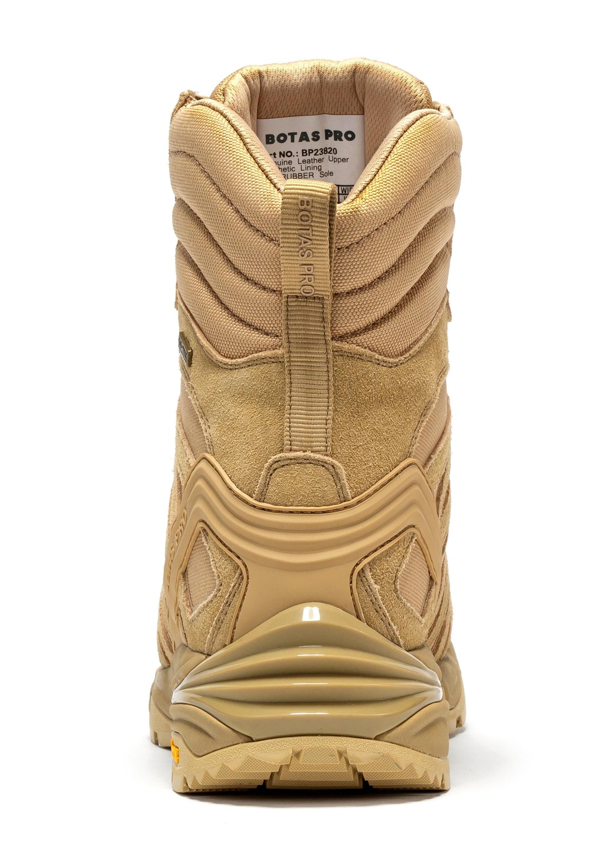 Botas Pro Sand 8 Inch Waterproof Tactical Boots with VIBRAM® Traction Lug Outsole BP22820