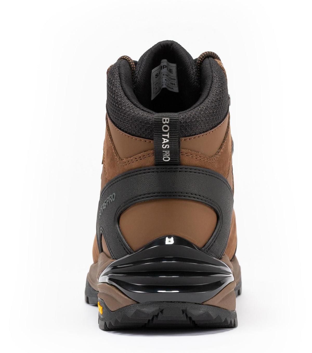 Botas Pro Brown 6 Inch Waterproof Hiking Boots with VIBRAM® Traction Lug Outsole BP22121