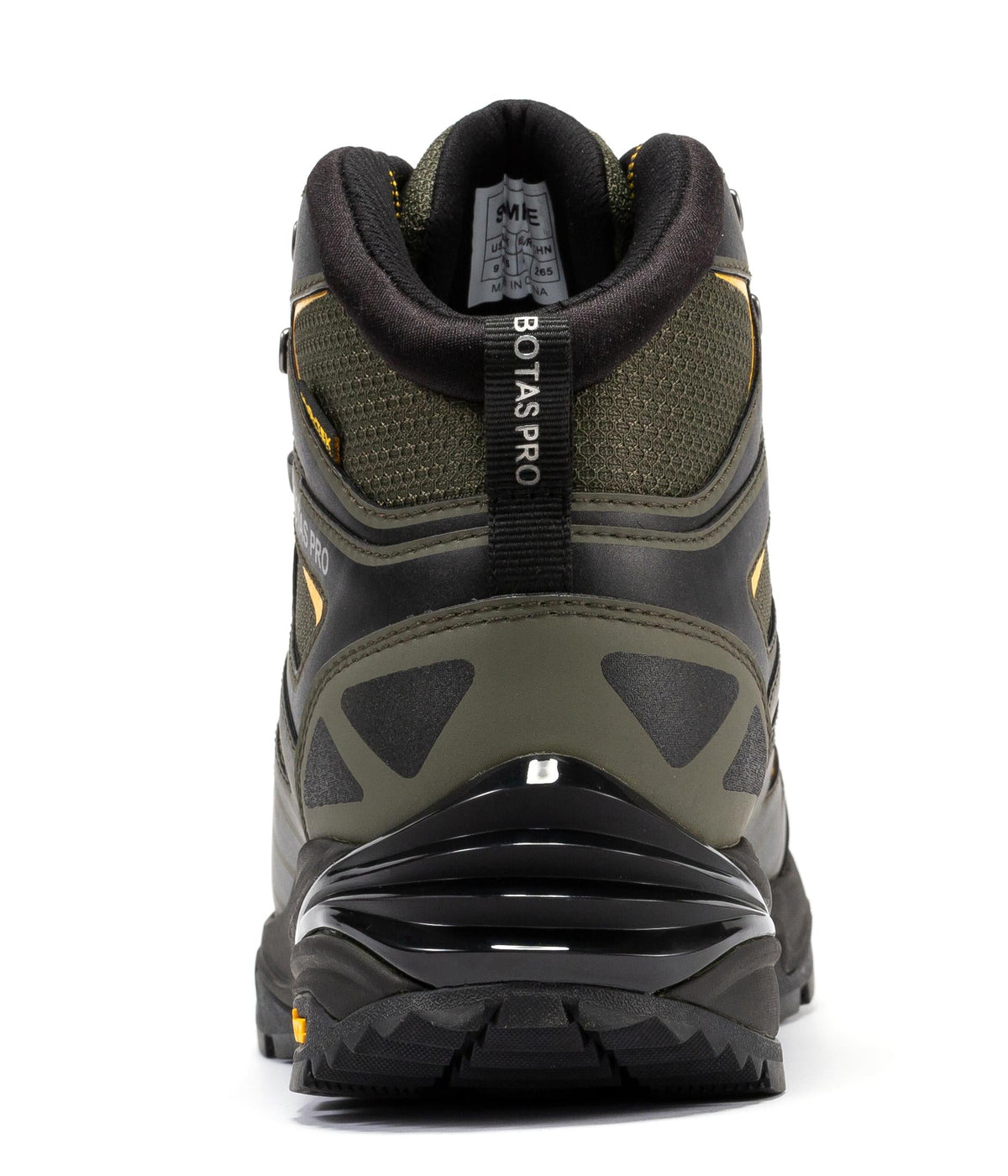 Botas Pro Metallic Green 6 Inch Waterproof Hiking Boots with VIBRAM® Traction Lug Outsole BP22111