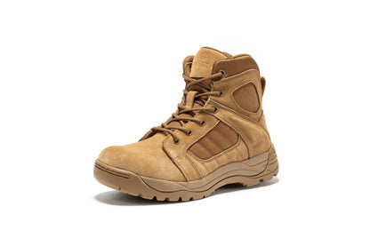 Botas Pro Coyote Men's 6 inch Side Zipper Rubber Sole Tactical Boots BMP111CT