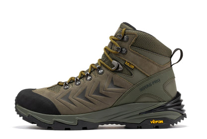 Pro Olive 6 Inch Waterproof Hiking Boots with VIBRAM® Traction Lug Outsole BP22123