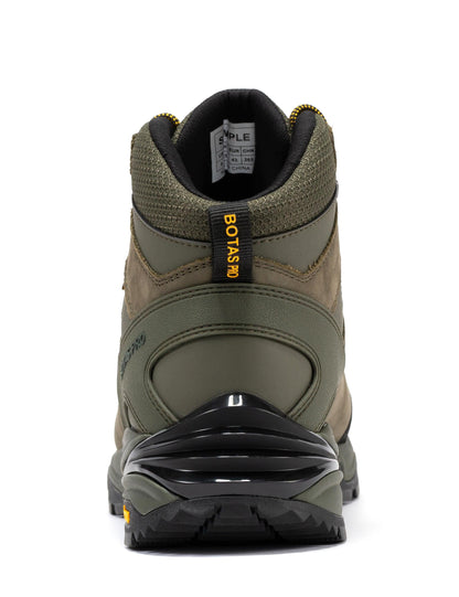 Pro Olive 6 Inch Waterproof Hiking Boots with VIBRAM® Traction Lug Outsole BP22123