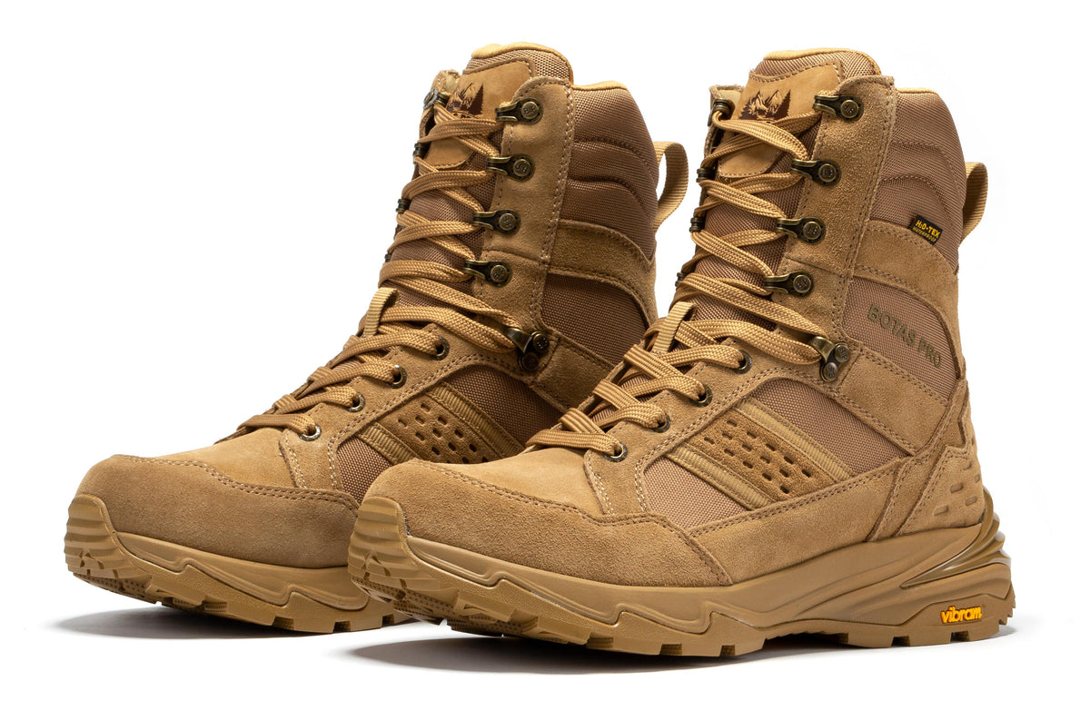 Botas Pro Sand 6 Inch Waterproof Tactical Boots with VIBRAM® Traction Lug Outsole BP22810